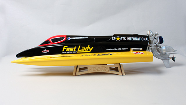 ABCホビー Fast Lady OS MAX XM船外機エンジン付 程度良品 - メルカリ