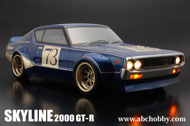 NISSAN SKYLINE 2000 GT-R (KPGC110) + RACING OVER FENDER